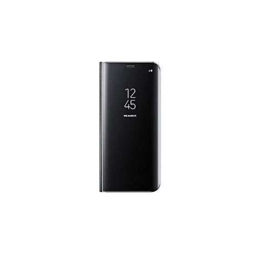 Mirror Clear View Case For  Iphone X - Black