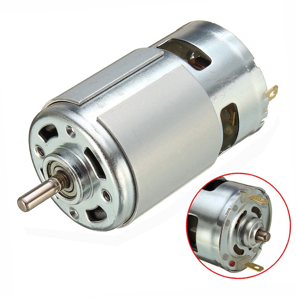 775 DC 12V-36V 3500-9000RPM Motor Ball Bearing Large Torque
