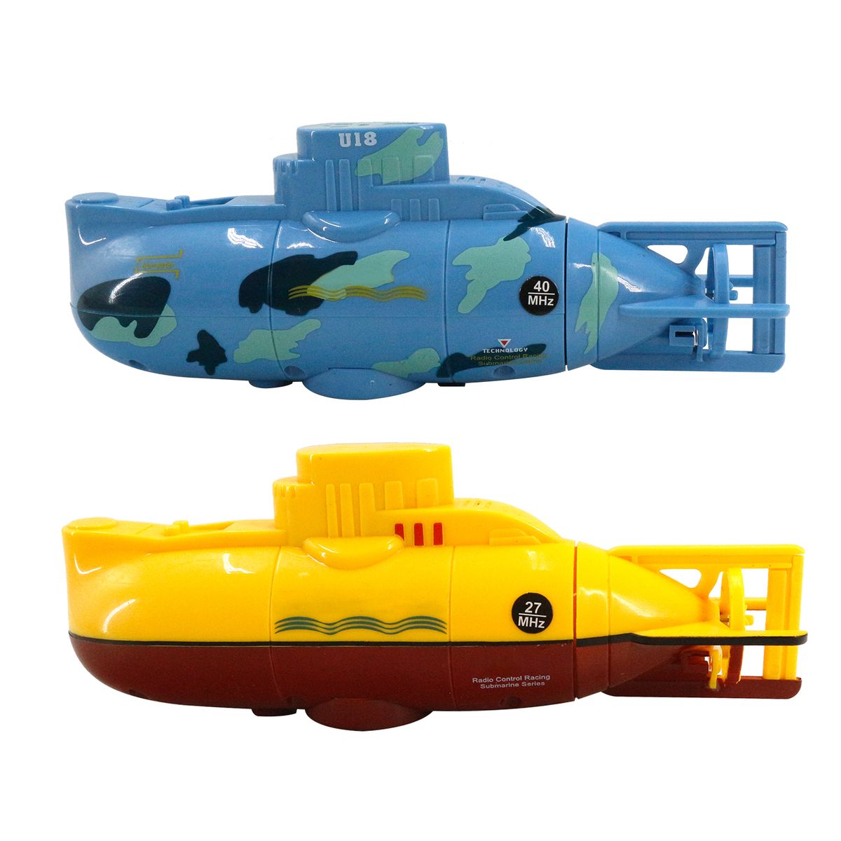 Mini RC Submarine Remote Control Boat Waterproof Diving Toy