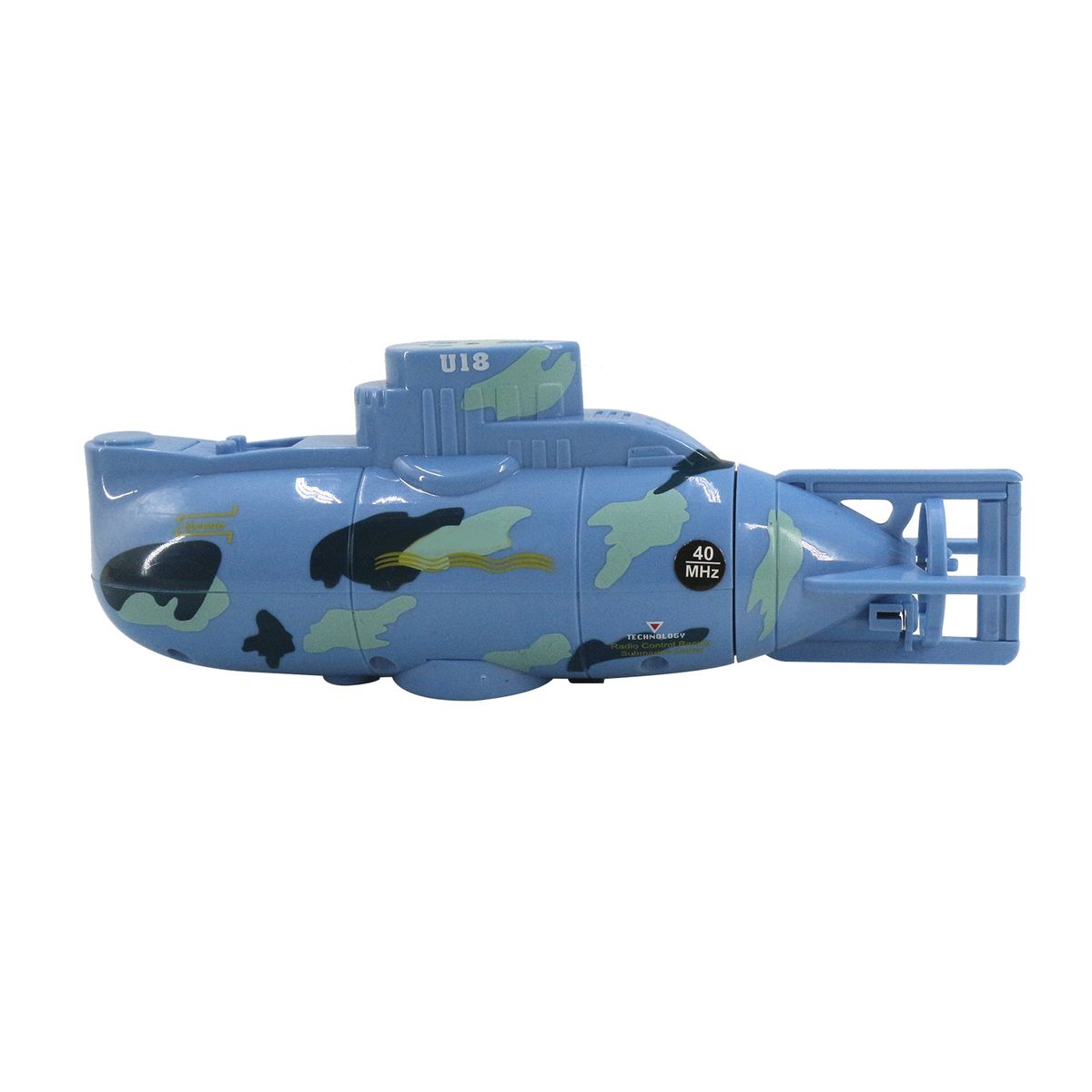 Mini RC Submarine Remote Control Boat Waterproof Diving Toy