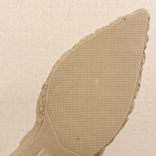 Sandal Single Shoe Pointed Thick Heel Waterproof Casual Plastic Non-slip