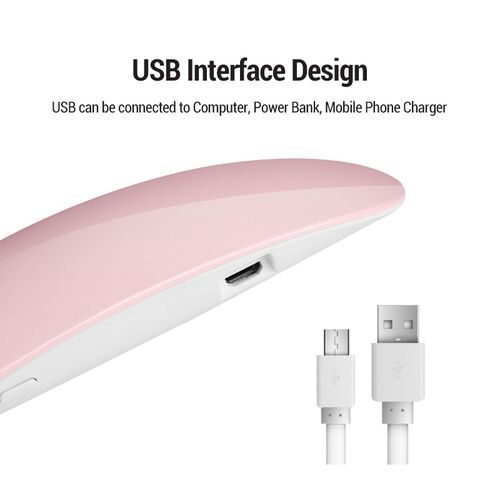 6w Mini Nail Gel Drier UV LED Lamp Fast Dry & Foldable
