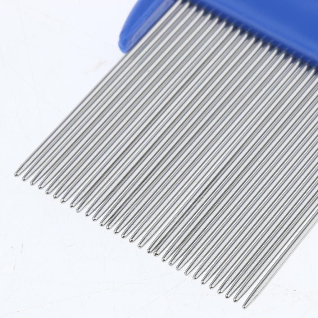 Lice Nit Removal Comb- Professional Stainless Steel Louse And Nit Comb