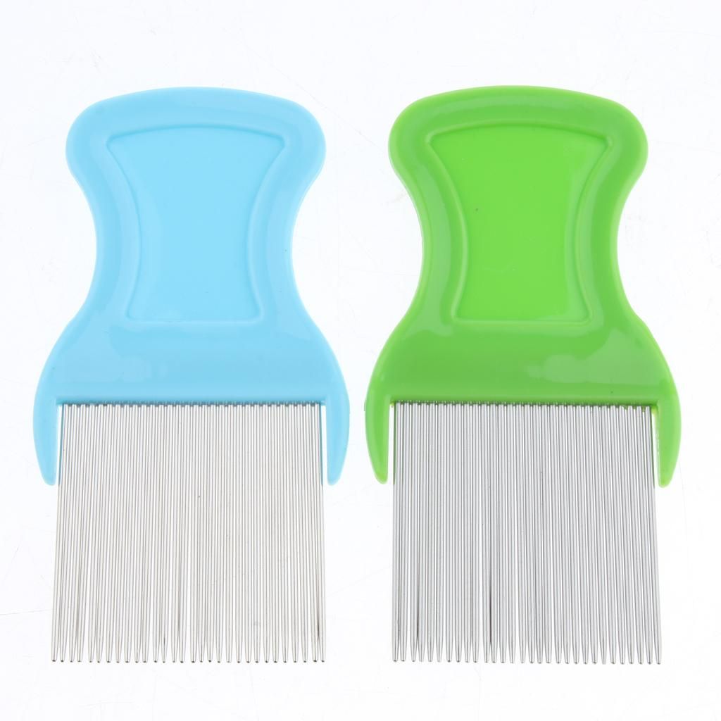 Lice Nit Removal Comb- Professional Stainless Steel Louse And Nit Comb