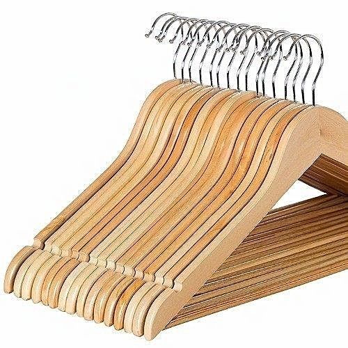 A Must For Every Home - Wooden Hanger - 40 Pieces