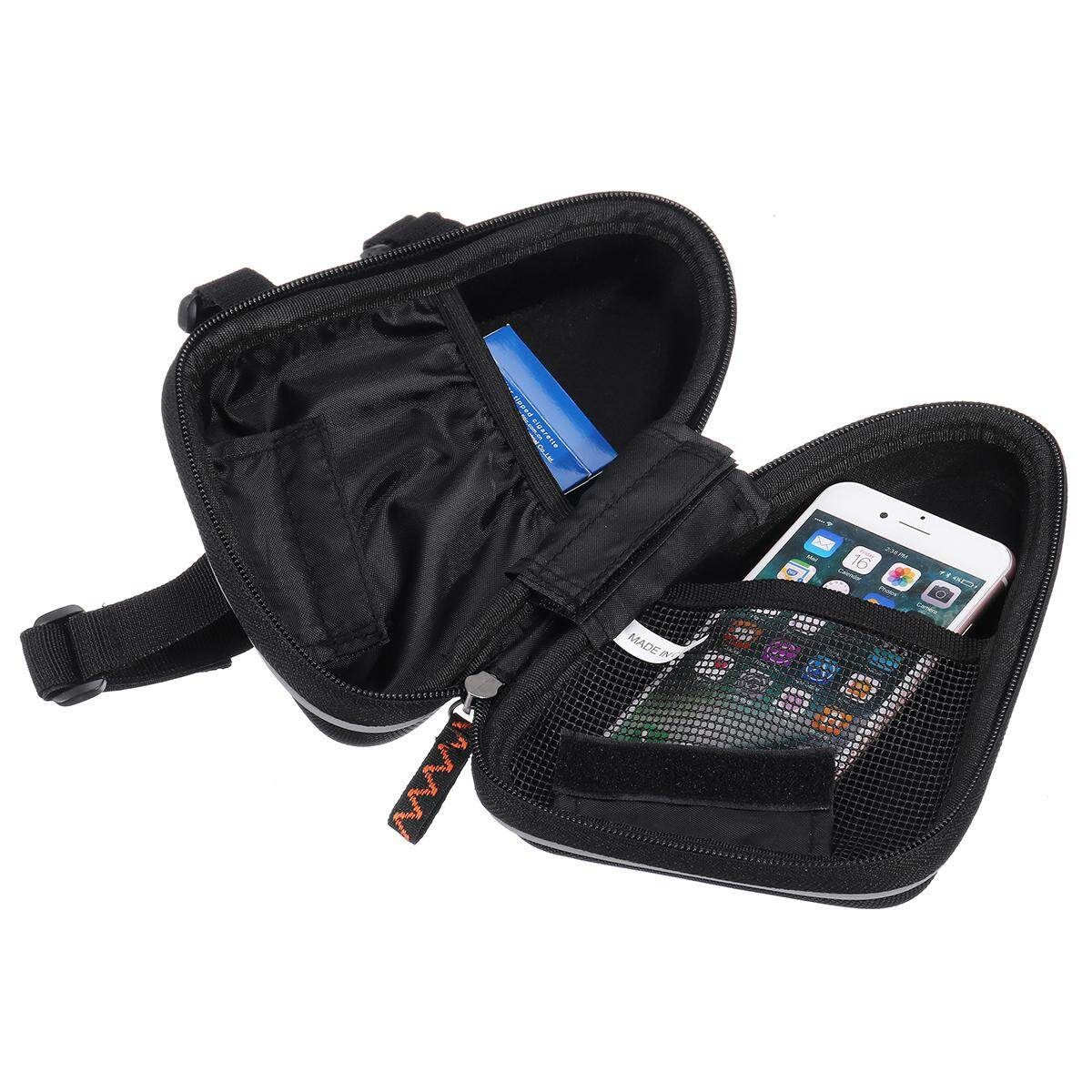 Red Saddle Storage Bag Engine Guard Case Pouch For BMW R1200GS F800GS F700GS
