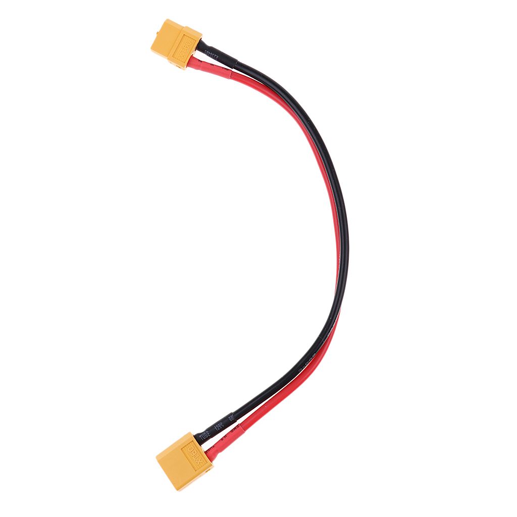 2pcs XT60/XT-60 Male To Female Connector With 20cm 14AWG Silicone