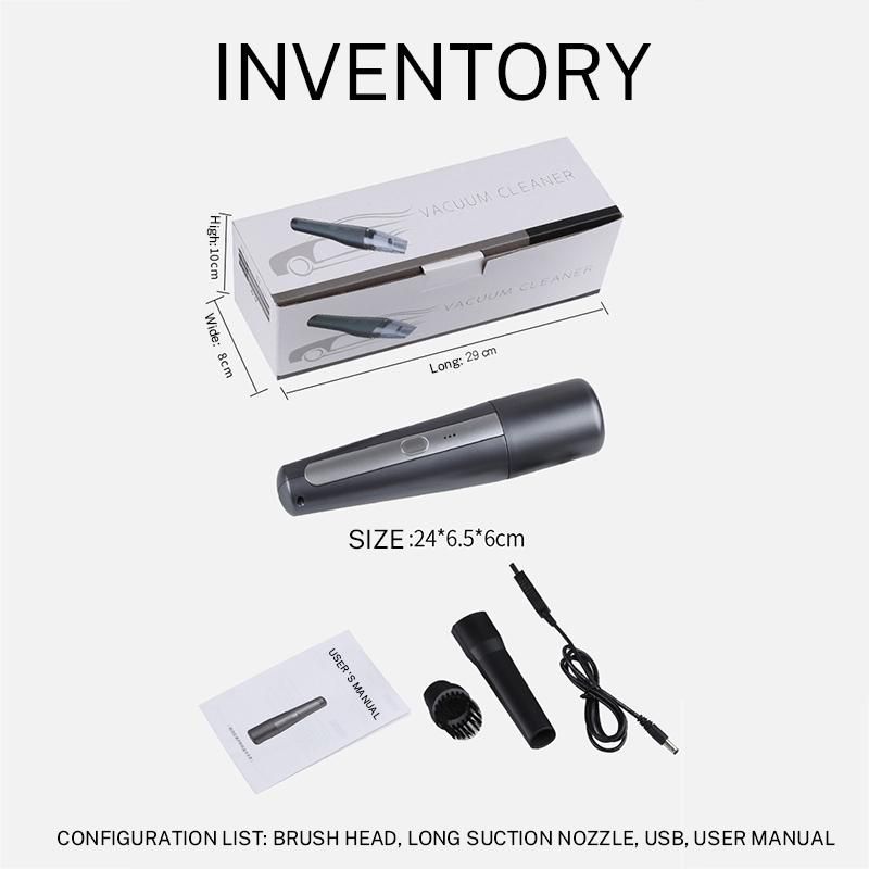 Car Wireless Vacuum Cleaner Car Home Portable Handheld Small Mini Car Vacuum Cleaner Super Suction Wholesale F1702-Wireless Color