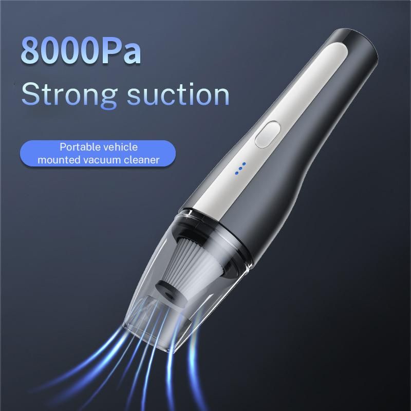 Car Wireless Vacuum Cleaner Car Home Portable Handheld Small Mini Car Vacuum Cleaner Super Suction Wholesale F1702-Wireless Color