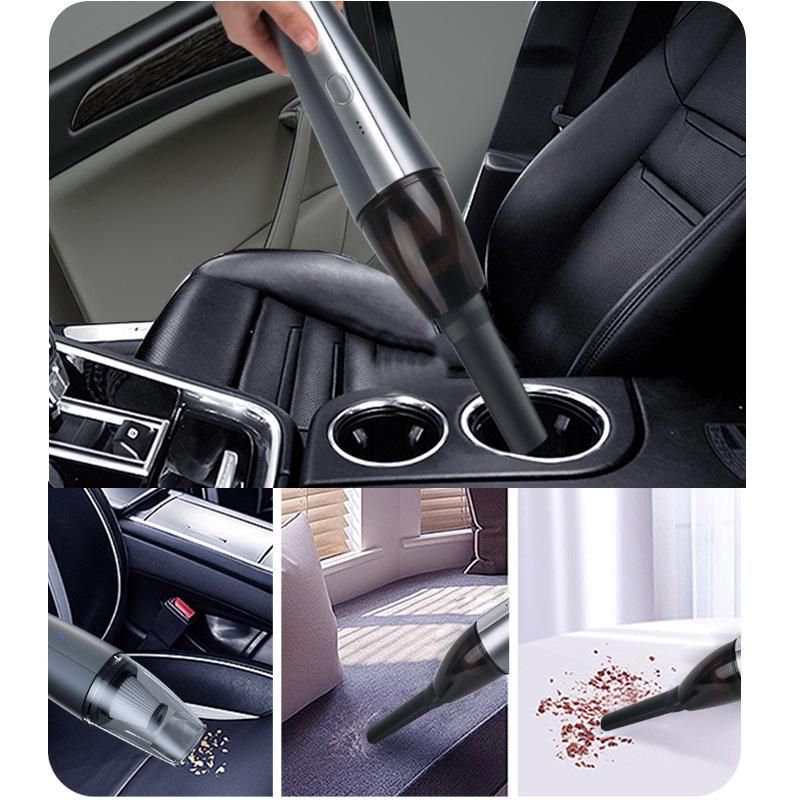 Car Wireless Vacuum Cleaner Car Home Portable Handheld Small Mini Car Vacuum Cleaner Super Suction Wholesale F1702-Wireless Color