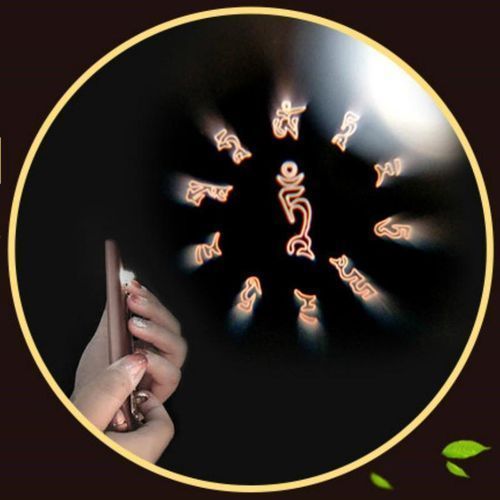 Shurangama Mantra Camera Project Read Lucky Necklace Pendant