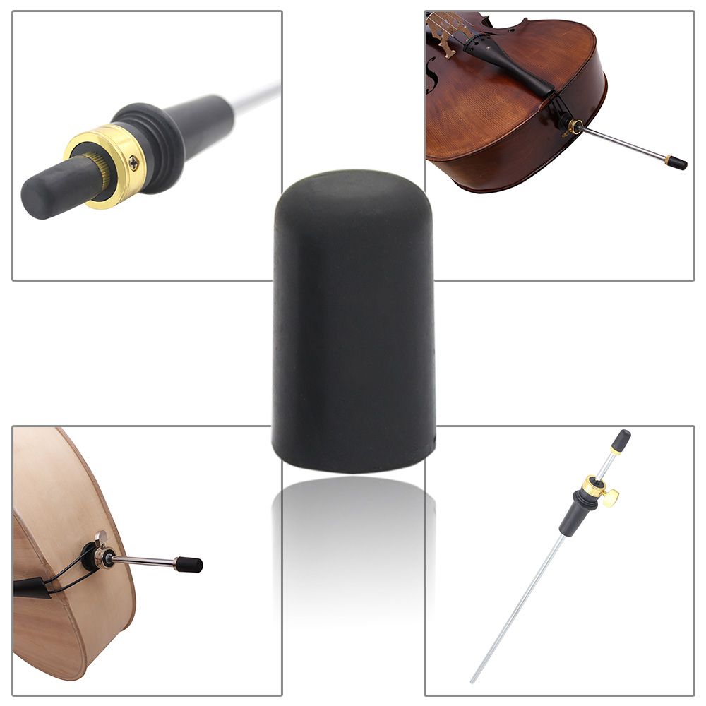 5pcs Endpin Rubber Tip Cap Protector For Cello