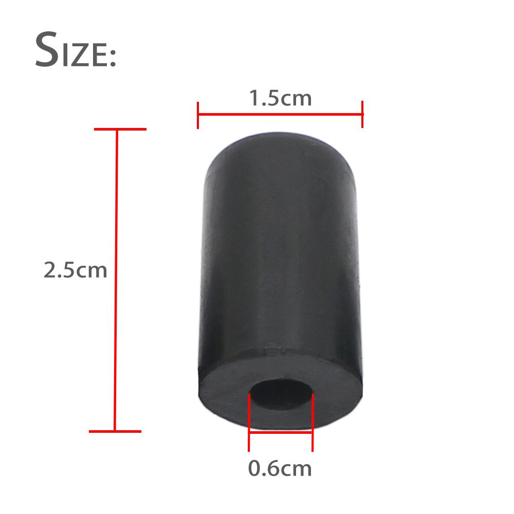 5pcs Endpin Rubber Tip Cap Protector For Cello