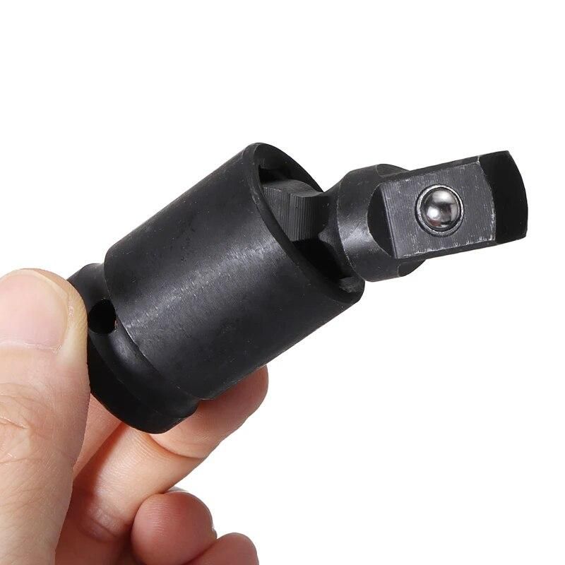 3pcs Impact Universal Joint Socket Swivel Set 1/4" 1/2" 3/8" Drive Electric Wrench Adapter Car Repair Wrench Pneumatic Tool