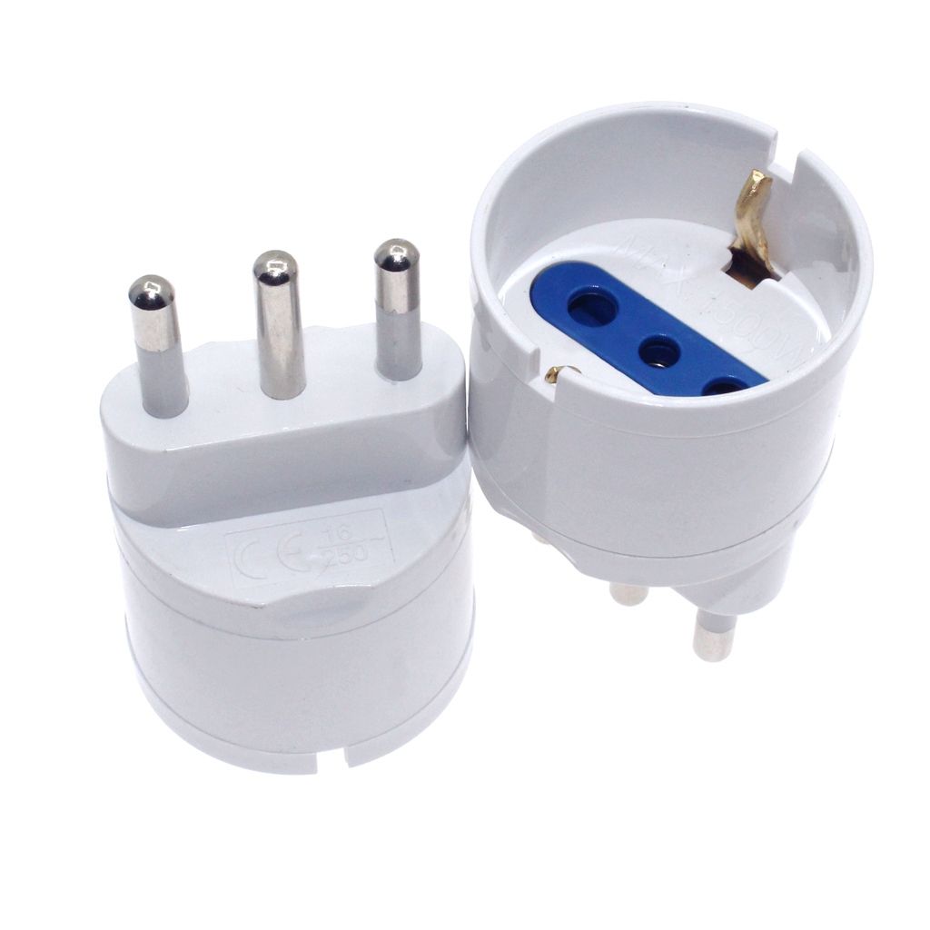 European Eu Plug To Standard Power Adapter Socket 10A Travel Converter AC 110~250V Power Plug