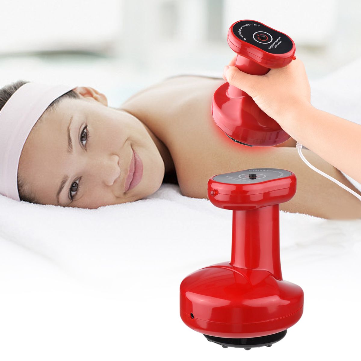 Electric Heat Cupping Device Vacuum Scraping Negative