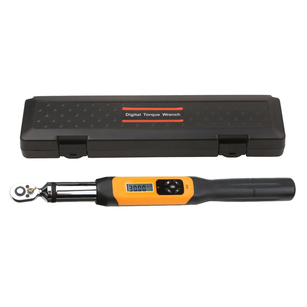 1/4 Inch Digital Torque Wrench Electronic Torque Wrench with Buzzer & LCD Alarm (0.3-30 N.m)