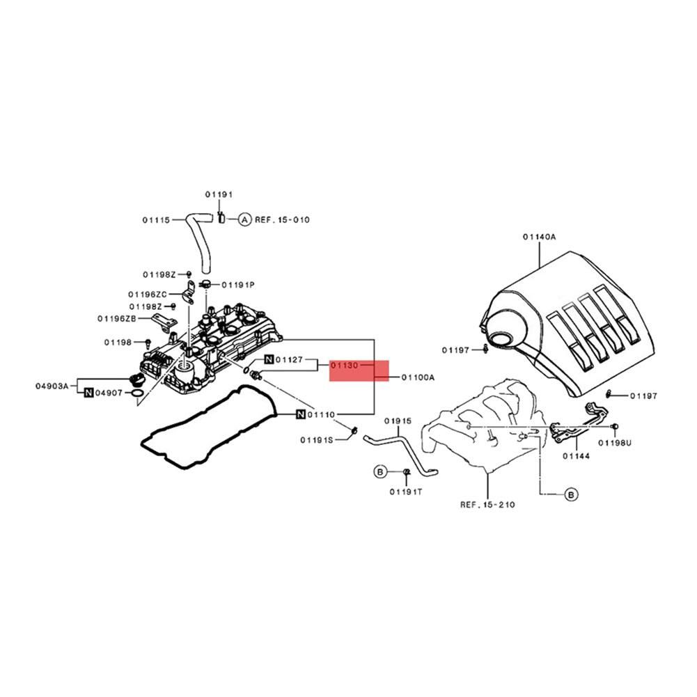 PCV Valve 1035A422 6P1361 for Mitsubishi Lancer Outlander