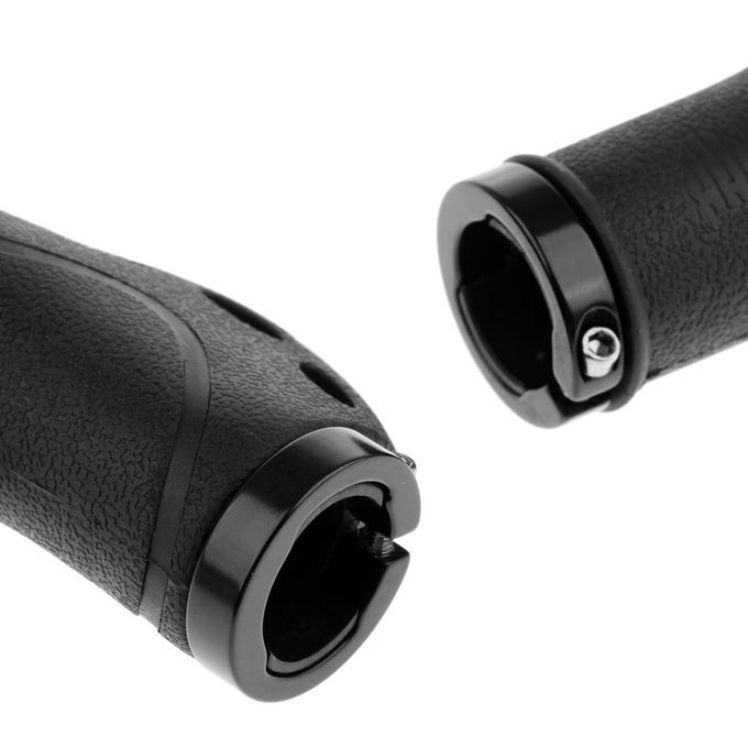 1 Pair Handlebar Grips Bicycle Mountain Bike Soft Rubber Handlebar End