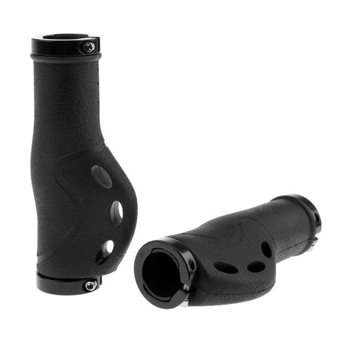 1 Pair Handlebar Grips Bicycle Mountain Bike Soft Rubber Handlebar End