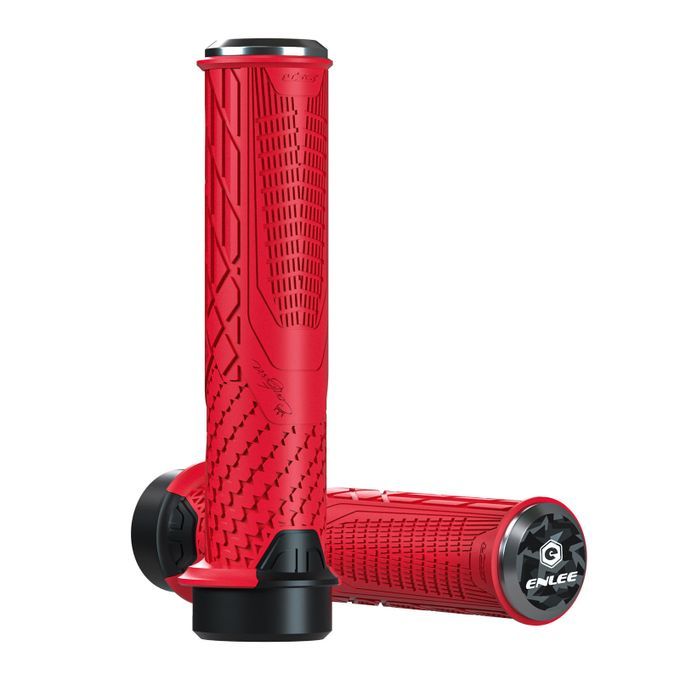 Bike Handlebar Grips Hand Grip MTB Cycle Road Mountain Bike Red Red