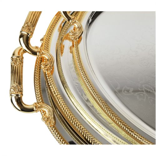 3 Piece Set Serving Tray Set