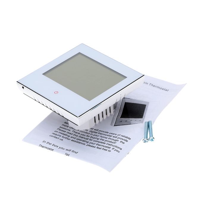 5A 110-230V LCD Display Touch Screen Water Heating Thermostat