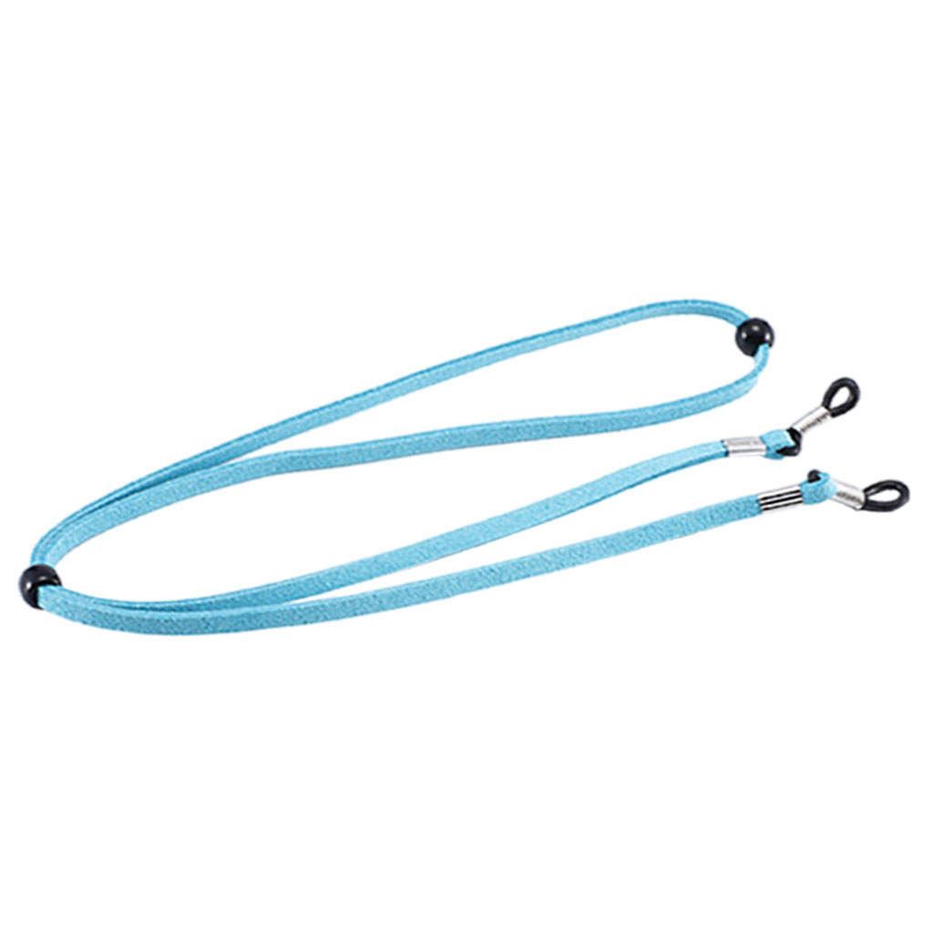Glasses Strap Adjustable Stretchy Sports Eye Glasses Blue