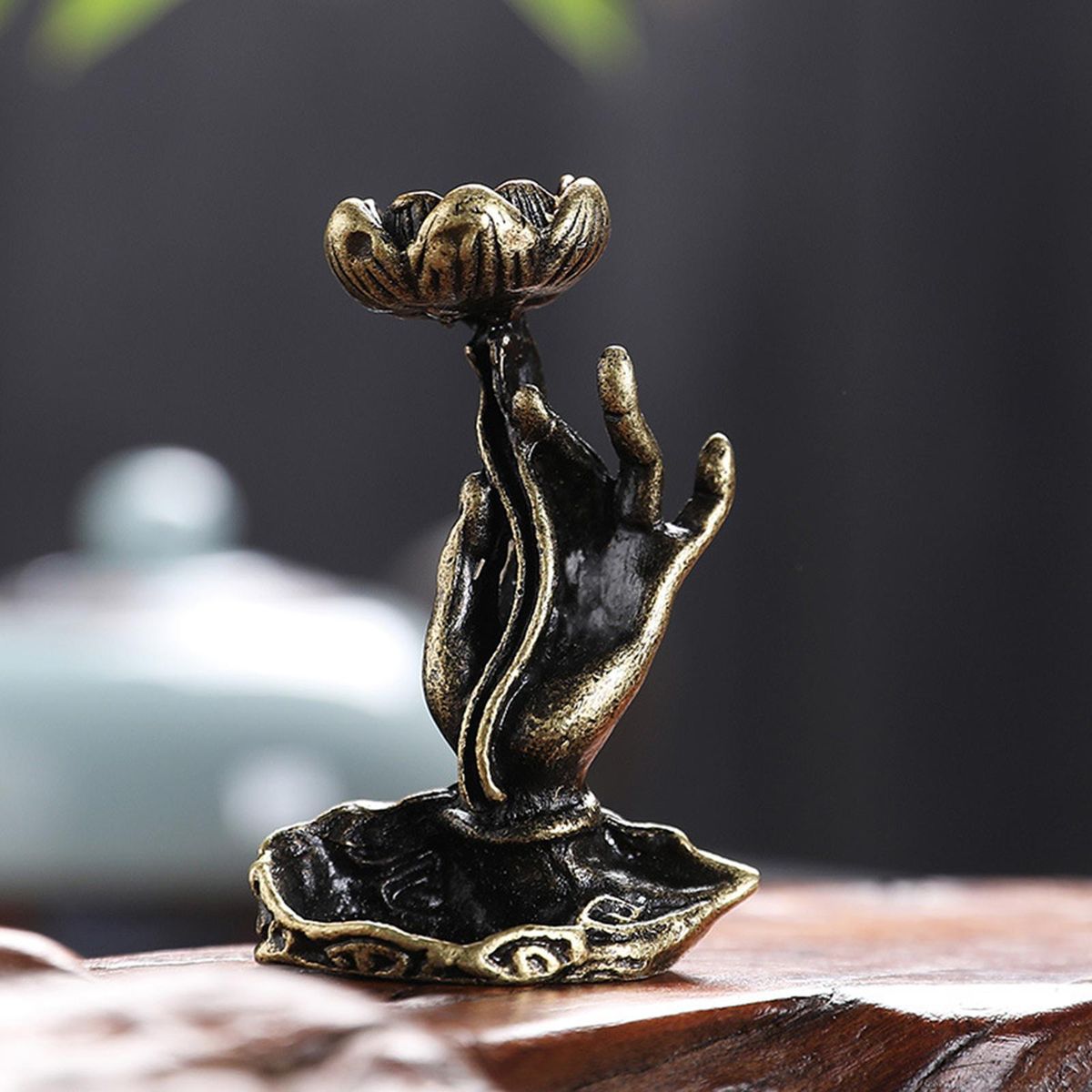 Copper Table Furnishings Gift  Buddha For