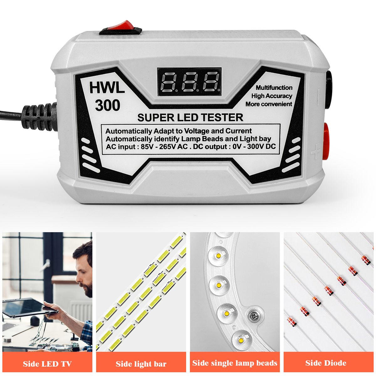 LED Lamp Bead TV Backlight Tester For All LED Lights Repair
