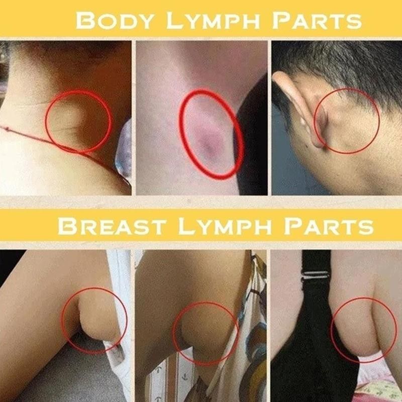 Treatment Patch Patch Lymphatic Patch Nodes Breast Anti-swelling Drainage 6 Detox Lymph Health Effective Care Pcs/set Personal