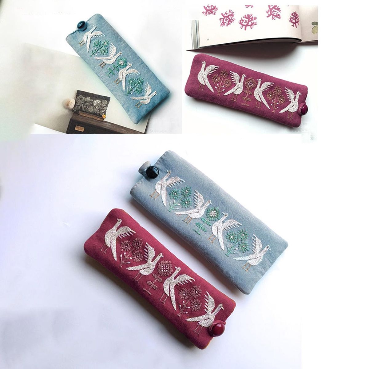 Multifunction Glasses Case, Quilting Template Patchwork,