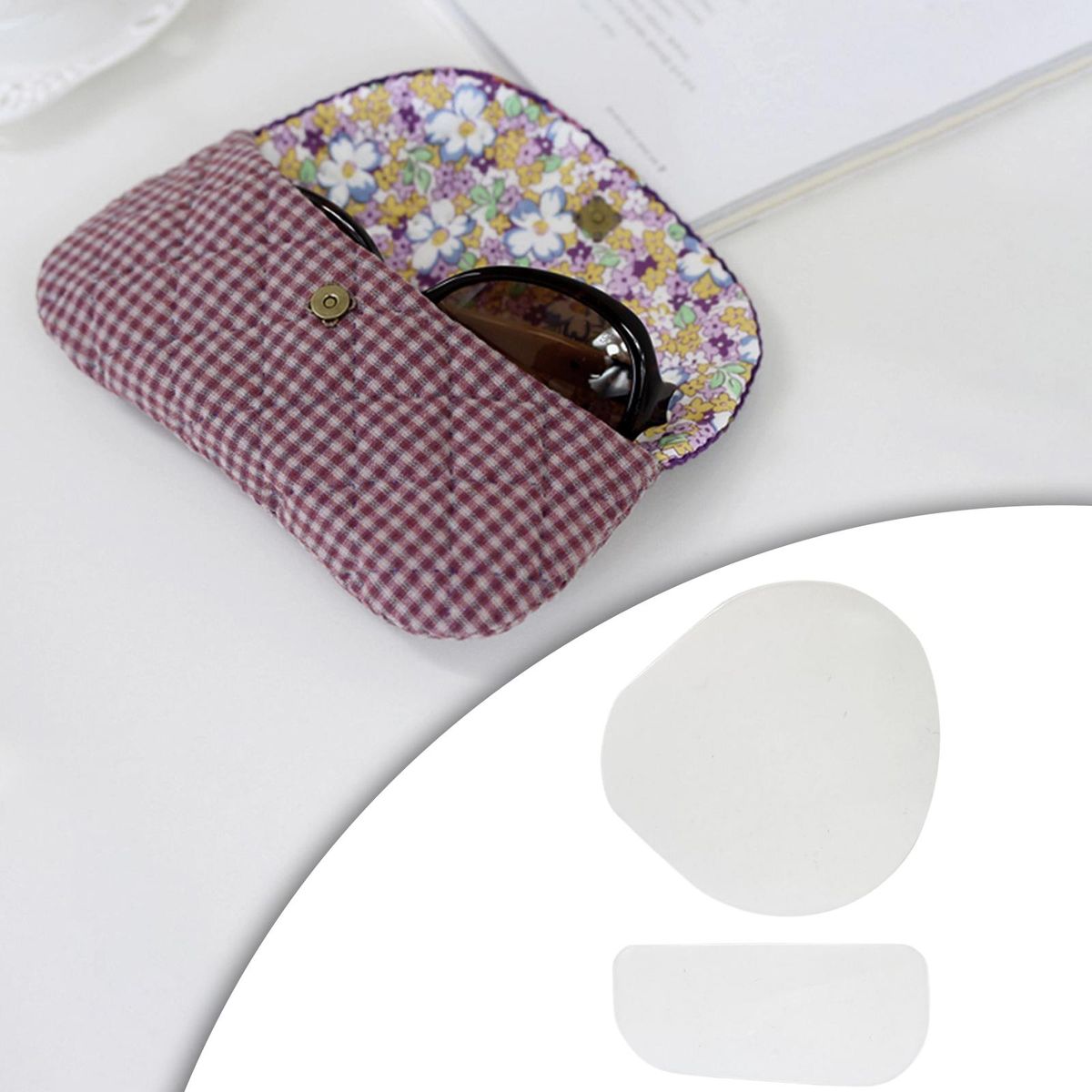 Multifunction Glasses Case, Quilting Template Patchwork,