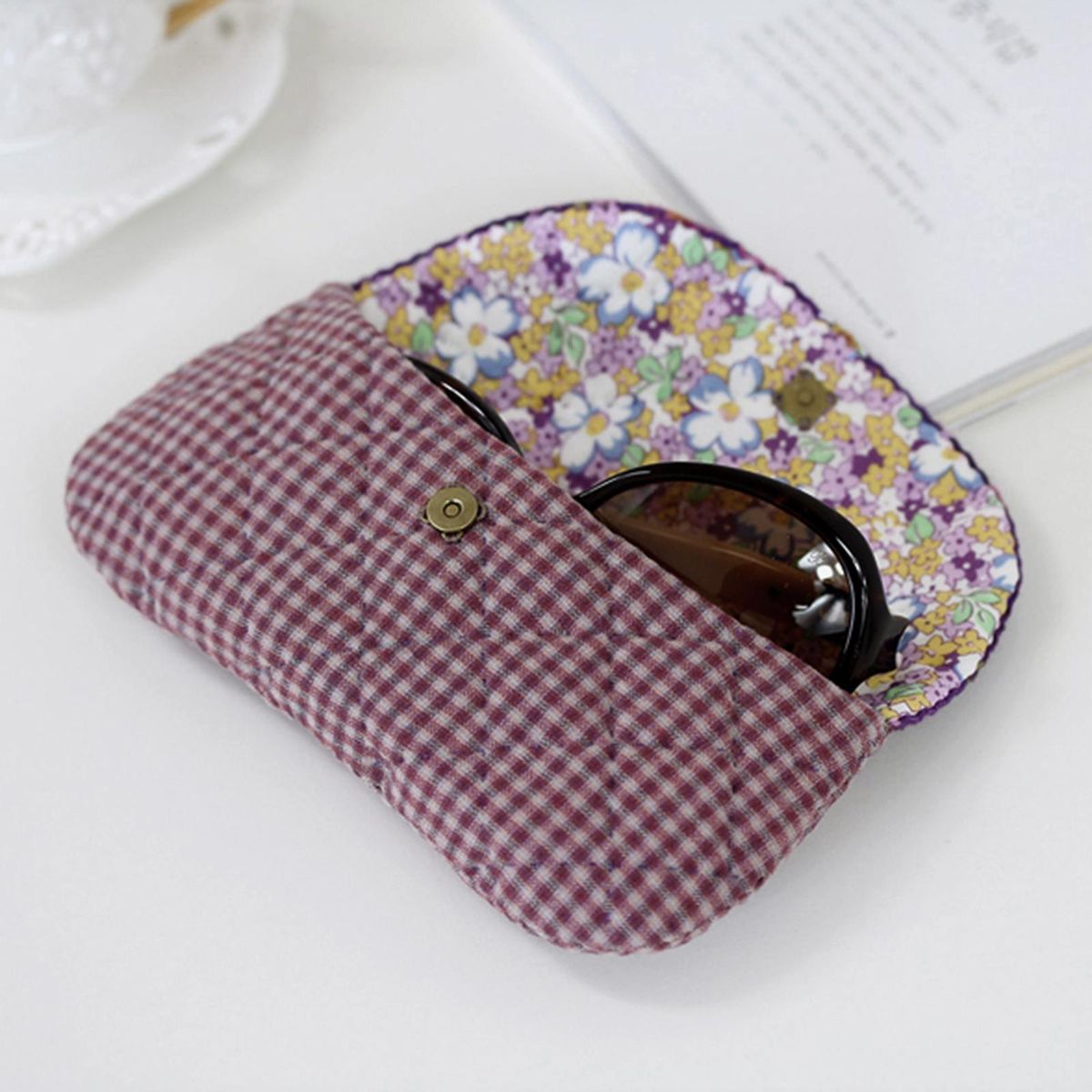 Multifunction Glasses Case, Quilting Template Patchwork,