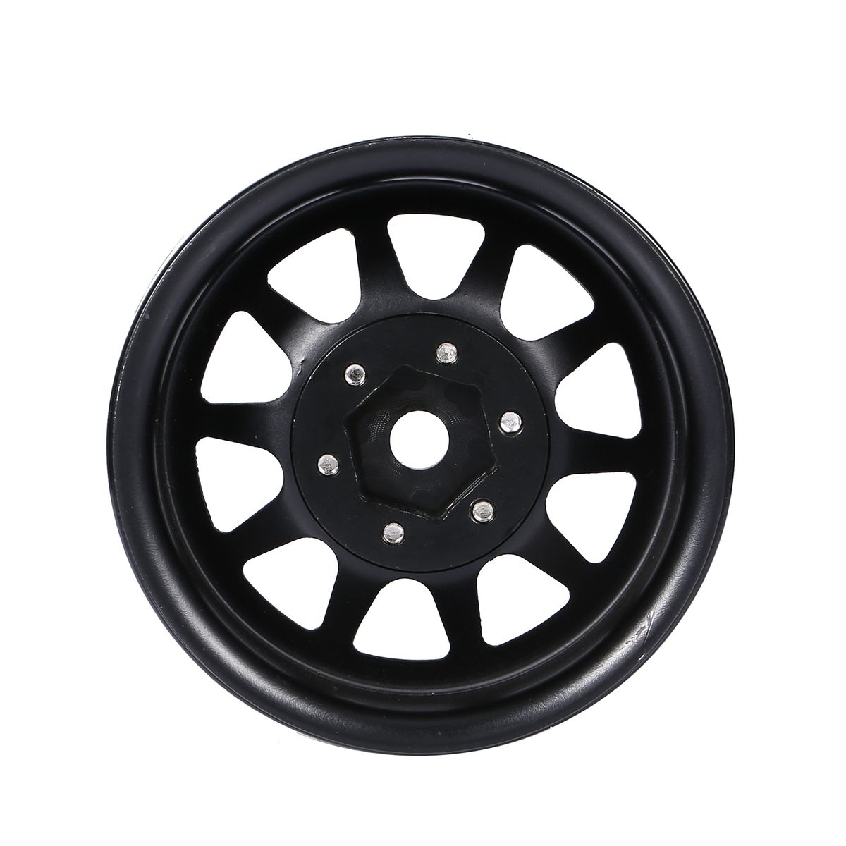 2PCS 1/10 RC Crawler Aluminum 1.9inch Beadlock Wheel Rims