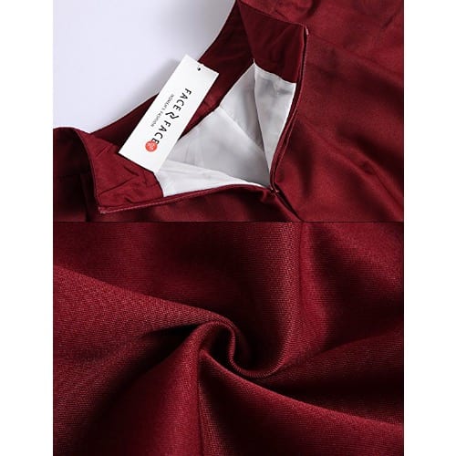 Women's High Waisted Pleated Full Midi Skirt
