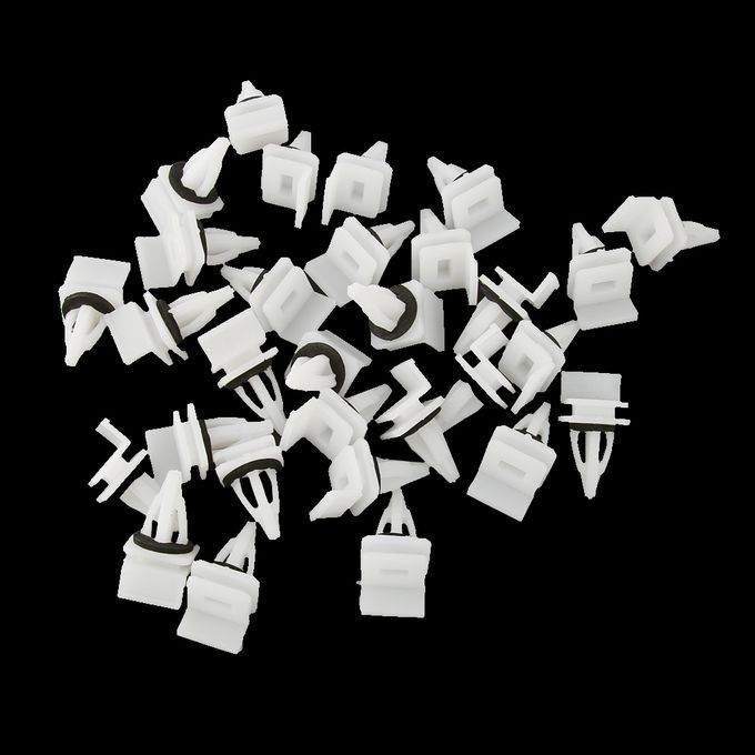 30pcs Rivet Retainer Fastener Bumper Pin Guard Clip For Honda 91513