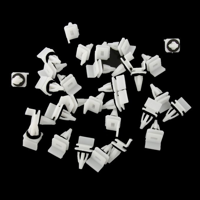 30pcs Rivet Retainer Fastener Bumper Pin Guard Clip For Honda 91513