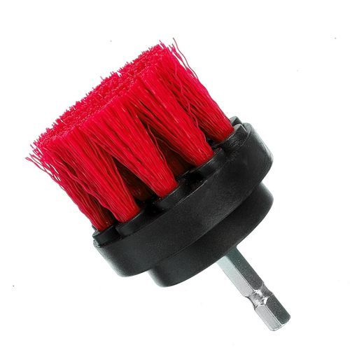 3Pcs/Set Cleaning Drill Brush Tub Cleaner Tile Grout Power Scrubber Combo Kit Red/Blue/Yellow