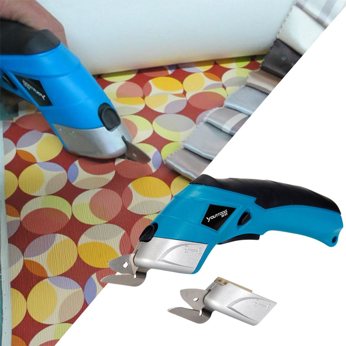 Electric Scissors, Cordless  Box Cutter For Sewing
