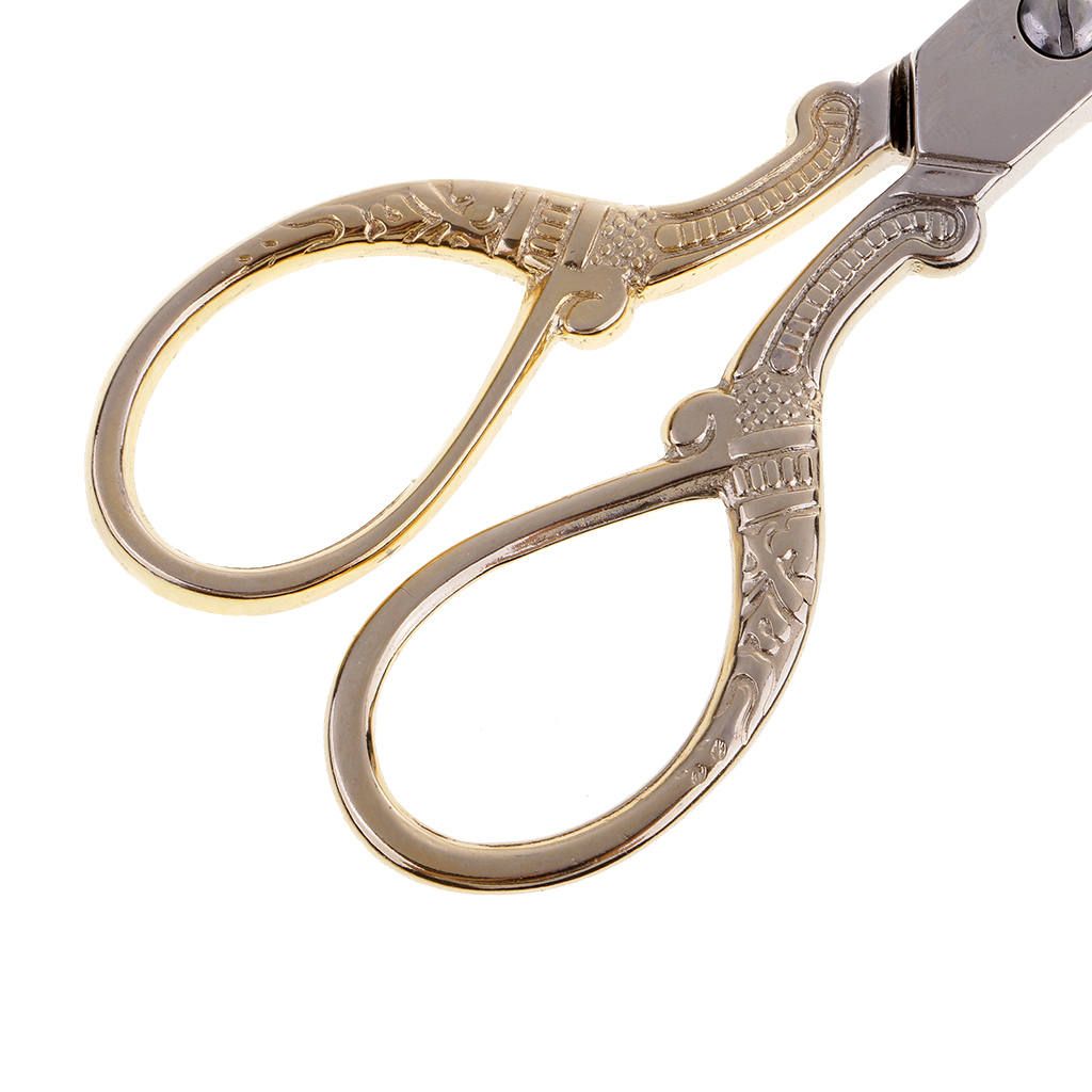 Stainless Steel Tailor Sewing  Shears DIY Tools Gold Gold