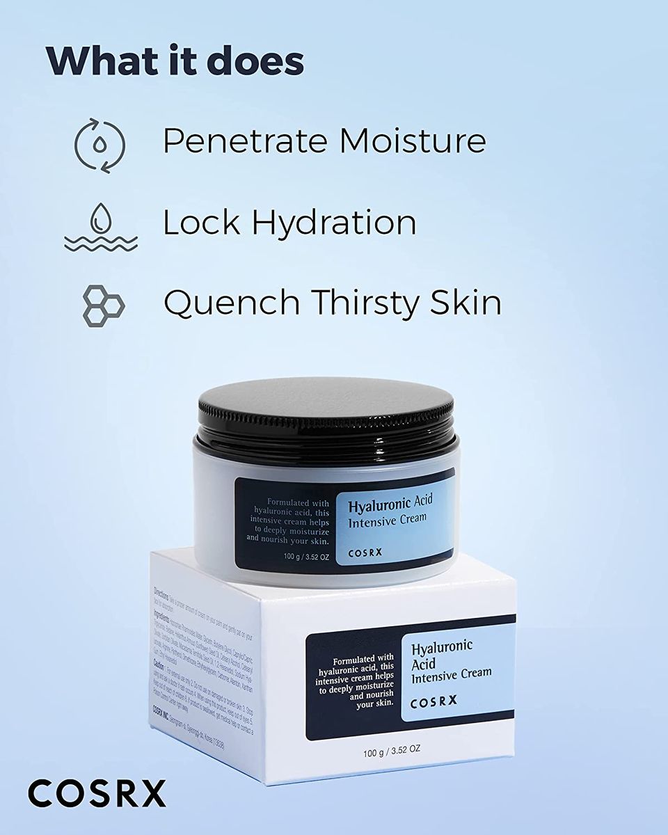 Hyaluronic Acid Intensive Cream,3.52oz/100g