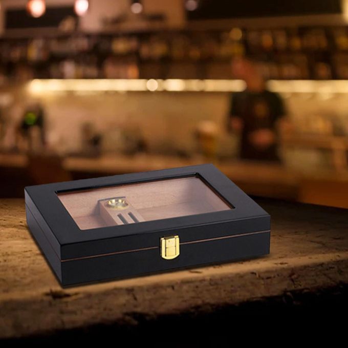 Handcraft  Humidor Case, Storage Box Storage Case For Men