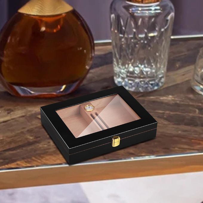 Handcraft  Humidor Case, Storage Box Storage Case For Men