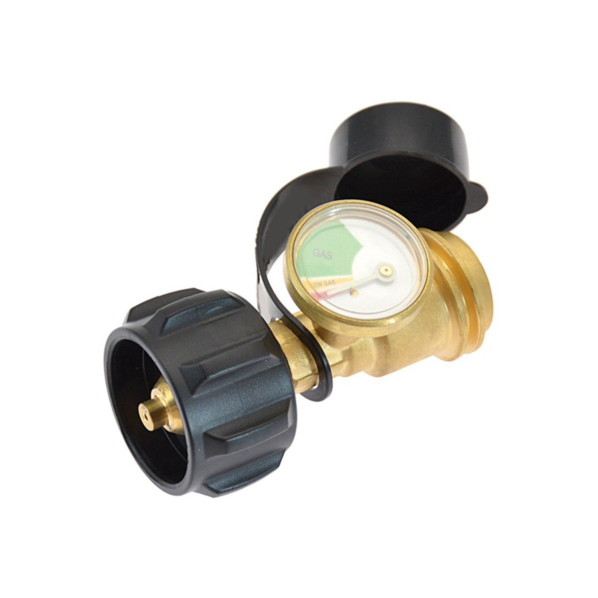Outdoor Gas Tank Inflation Converter with Luminous Pressure