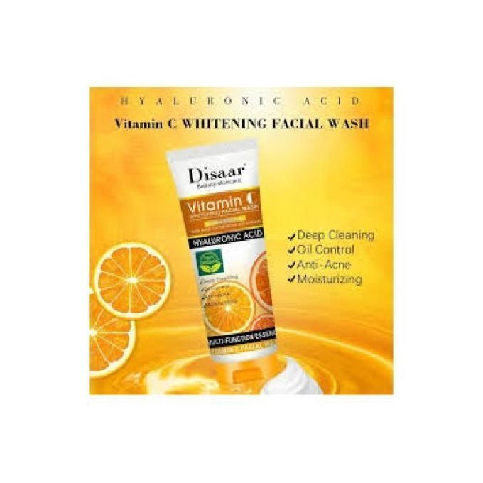 Vitamin C Anti Aging Facial Wash & Serum- Improved Quality