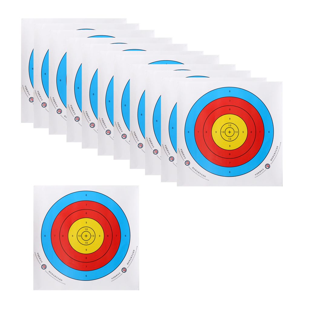 60x Longbow Target Paper Professional Outdoor Target