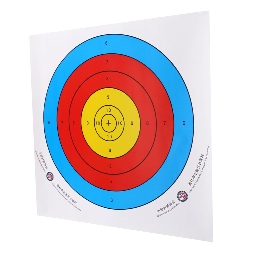 60x Longbow Target Paper Professional Outdoor Target