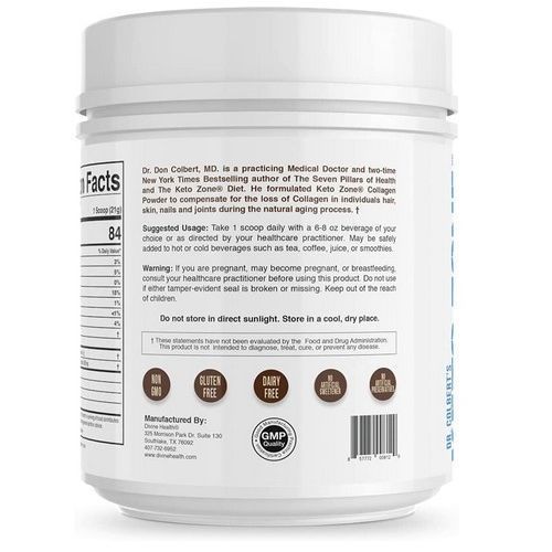 Collagen Powder Type I, II, And III 630G Chocolate
