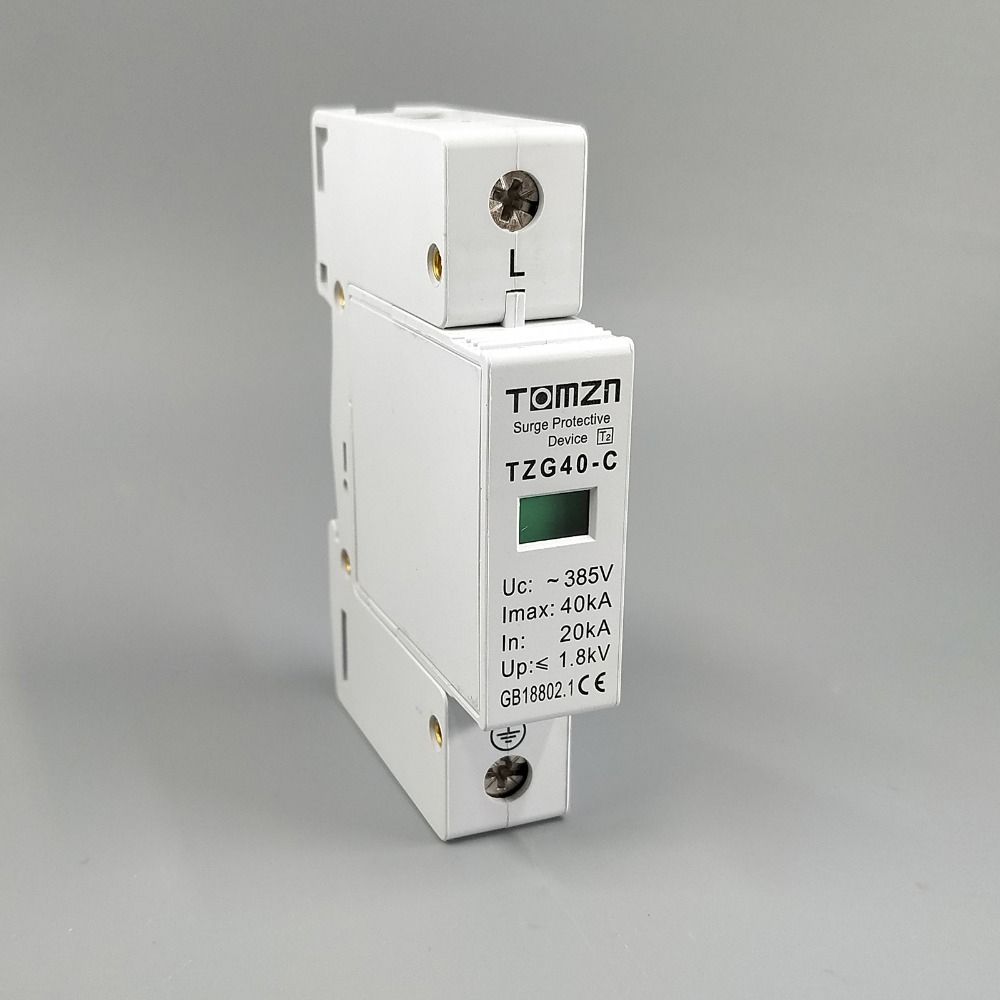 Surge AC ~385V SPD House Protector Protection 20KA~40KA 1P